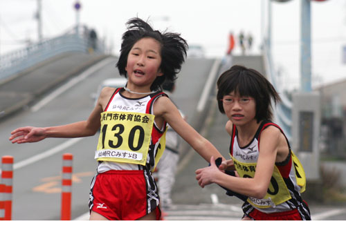 10.22kmの部第２中継所
