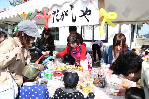 子どもに人気のだがしやさん
