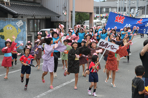 大賞となった仙崎バレースポーツ少年団の踊り