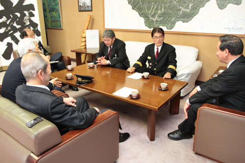 辞令交付後のようす