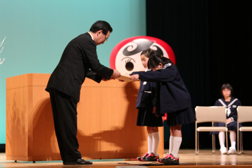 表彰式のようす