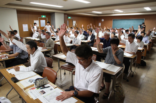 総会のようす
