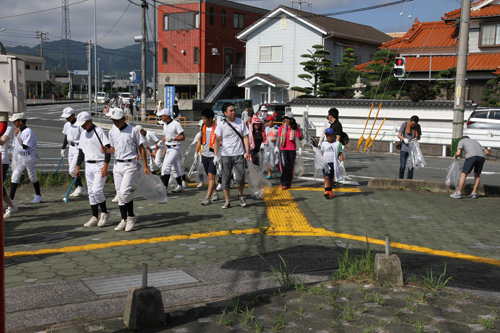 駅南コースのようす