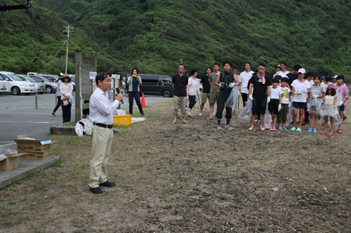 開会式で大西市長があいさつ