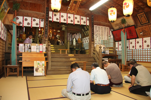 神事のようす