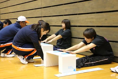 長座体前屈は柔軟性を測る種目