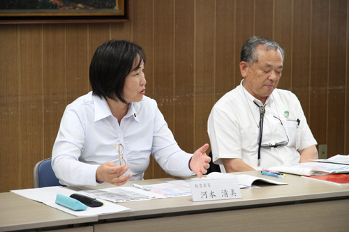 この日は委員全員から発言があった