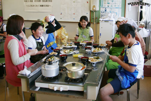 みんなで食べるとおいしいね！
