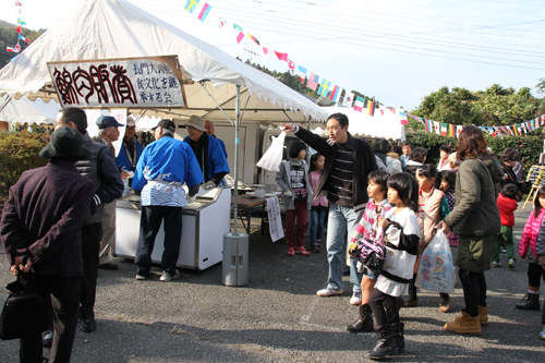 まつり会場のようす
