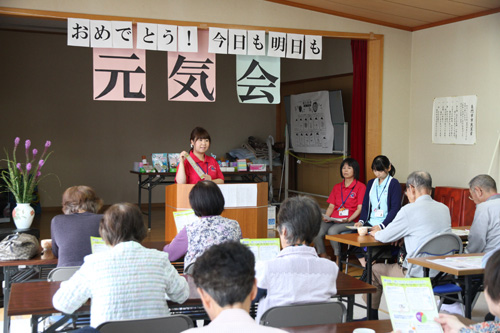 地域包括支援センターの出前講座が行われた