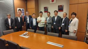 国会議員要望活動集合写真