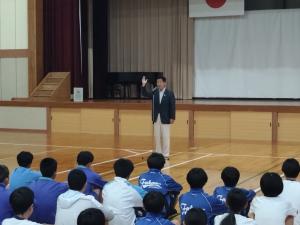 長門大津駅伝開会式あいさつ