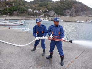 放水開始