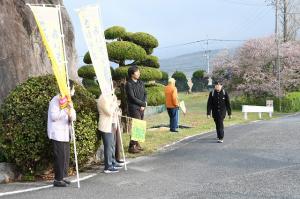 あいさつ運動②