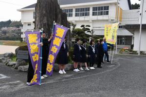 あいさつ運動④