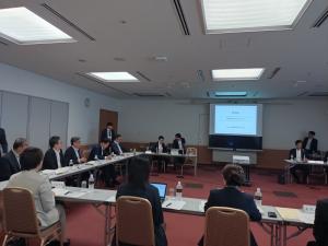 温泉所在都市協議会での講演会の様子