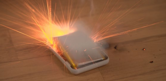 リチウムイオン電池火災