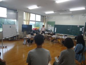 参観日の写真です