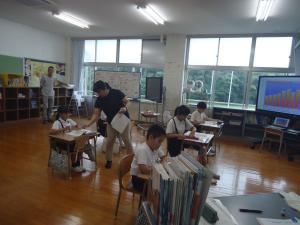 参観日の写真です