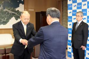 大谷副市長が着任