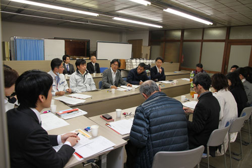 セミナー終了後に行われたNPO法人「人と木」の設立総会
