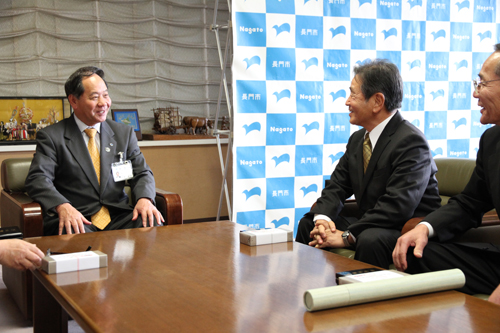 「これからも地域に協力していきたい」と3人は話した