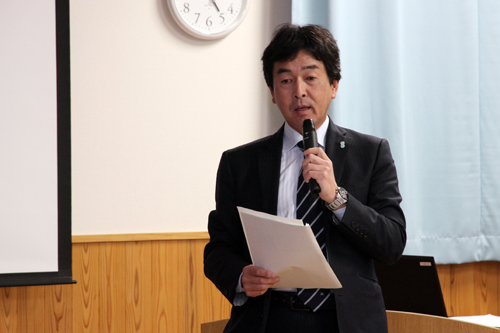 プレゼンを聞いたフジミツ株式会社の藤田社長が講評