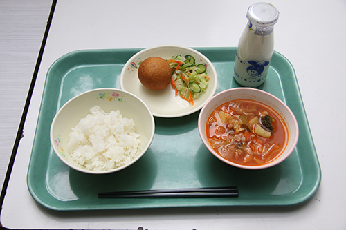 提供された給食