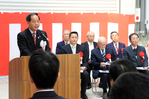 「資源循環型社会への取組に大きく貢献する」と大西市長