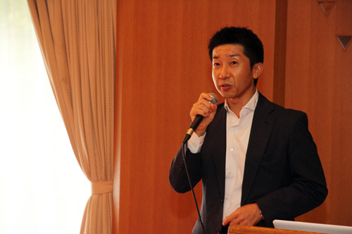 YMFGZONEプラニングの蔵重氏より事業者オーディションの概略が説明される