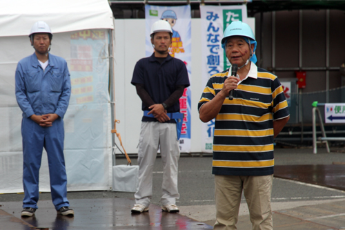 「市民の皆さんに愛される庁舎を目指したい」と大西市長
