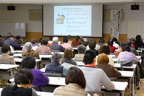 長門市では血糖値(HbAlc)に関する有所見者の割合が高い