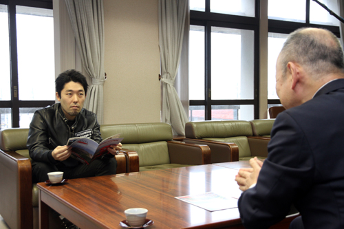 「山口県に恩返しをしたい。PRなど自分にできることがあれば」と語る中田さん