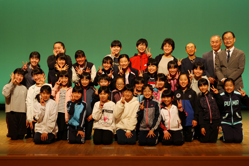 新体制スタート。今年も油谷こどもミュージカル伝統の笑顔と元気で長門に力を与える