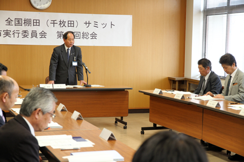 「長門市らしい大会にしたい」と大西市長