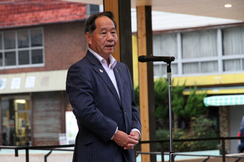 「56年8カ月役割を果たした旧庁舎に感謝したい」と大西市長