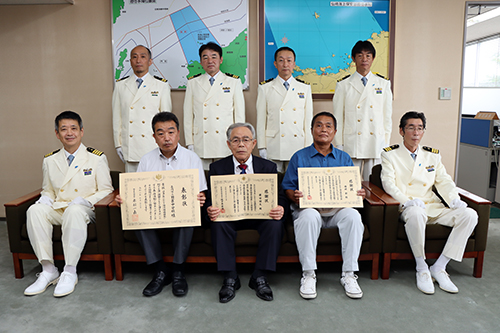 4件の表彰が行われた