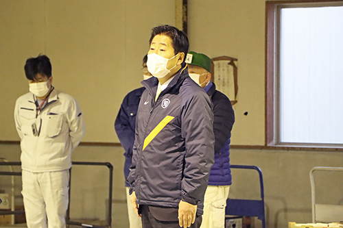 「農業を取り巻く今の厳しい状況を打破したい」と話す江原市長