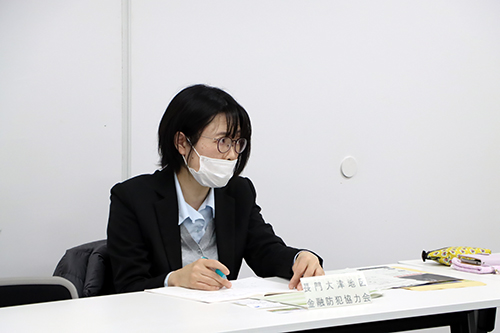 金融機関ではＡＴＭから不自然なお金の引き出しが続いた場合に注意喚起を行っている