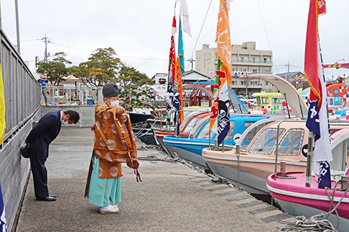 海上安全を祈願
