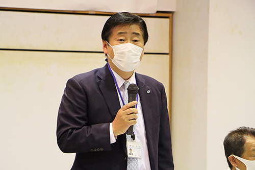「感染対策をしっかりと行った上で実施したい」と江原市長