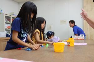 子どもたちが楽しめるイベントも多く用意されていた