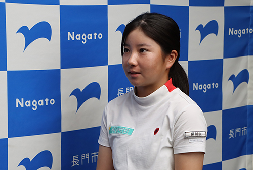 「集中を切らさず優勝を目指します」と意気込みを語りました