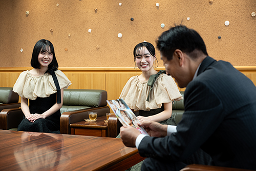 歓談の様子