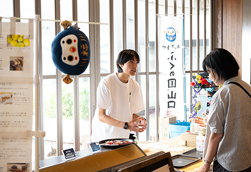 「販売を通じて長門を活性化させたい」とつなぐに相談をした小林さん