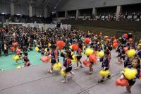 オープニングセレモニーの前に市内園児による発表が披露された