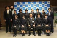 3年連続6回目の全国大会出場を決めた大津緑洋高校大津校舎の英語部
